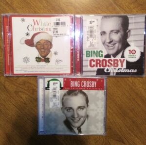 Bing Crosby Christmas CDs Lot Of Three All Sealed